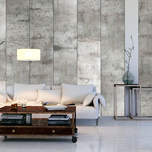 murando - Fotomurales PURO 10 m - Papel pintado tejido no tejido - hormigon gris f-A-0050-j-a