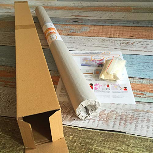 murimage Papel Pintado New York 366 x 254 cm Incluyendo Pegamento Fotomurales Manhattan Arquitectura Estados Unidos Ciudad USA Vista 3D Puente Brooklyn Bridge