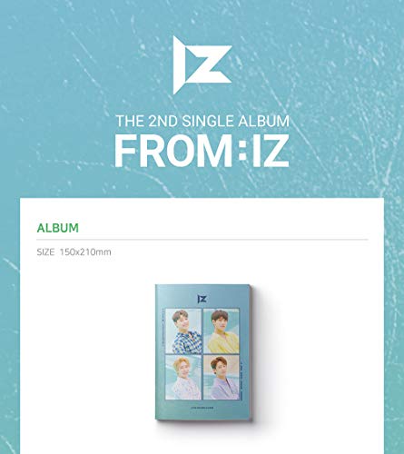 MUSIC K IZ – FREOM:IZ (2º Álbum Único) CD+52p Photobook + Marco de Fotos + Tarjeta de Foto Especial + 2 Tarjetas de Foto + póster Plegado