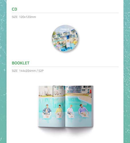 MUSIC K IZ – FREOM:IZ (2º Álbum Único) CD+52p Photobook + Marco de Fotos + Tarjeta de Foto Especial + 2 Tarjetas de Foto + póster Plegado