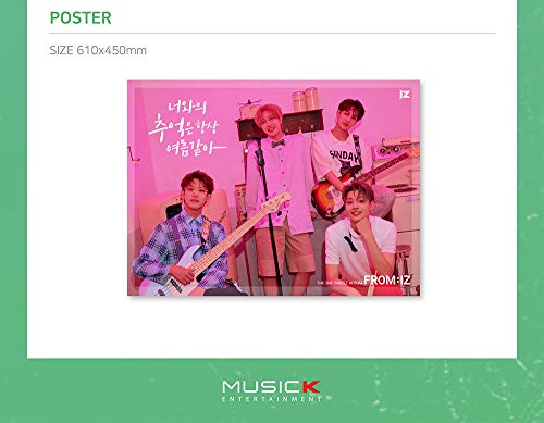 MUSIC K IZ – FREOM:IZ (2º Álbum Único) CD+52p Photobook + Marco de Fotos + Tarjeta de Foto Especial + 2 Tarjetas de Foto + póster Plegado