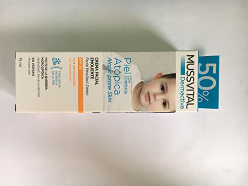 MUSSVITAL Dermactive crema facial piel atópica spf20 75ml