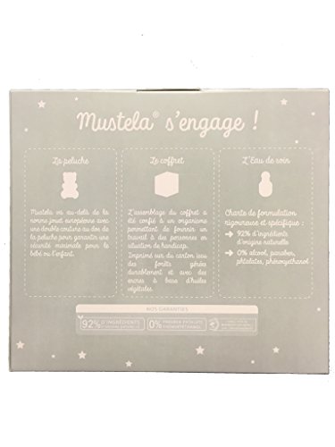 Mustela Bébé Agua de colonia sin alcohol Musti 50ml + Ourson - Rosado