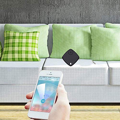 MUXAN Buscador de llaves, rastreador de localización de largo alcance, dispositivo de seguimiento inalámbrico antipérdida, con aplicación para iOS y Android (llavero no incluido)
