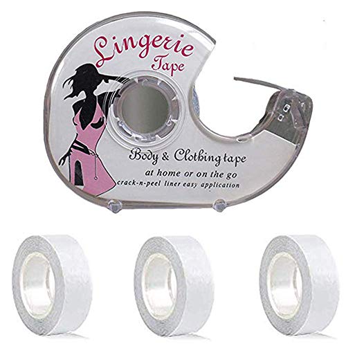 MUXItrade Adhesivo de doble cara de la cinta de la ropa interior de la moda para el vestido de la ropa(20M)