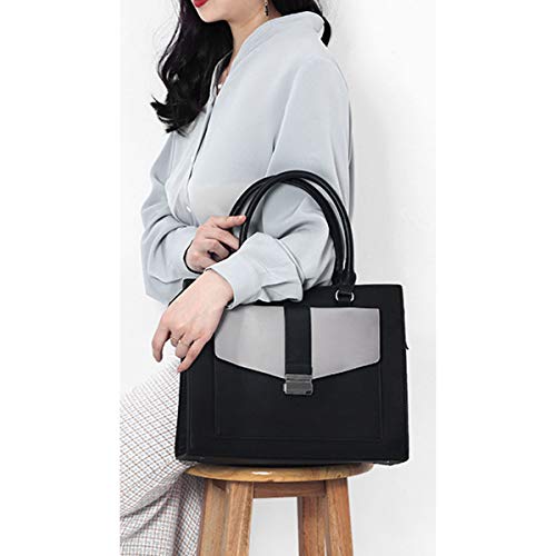 MWY Simple Combinación de Colores, Bolso de Mujer, Maletín de Estilo Europeo y Americano