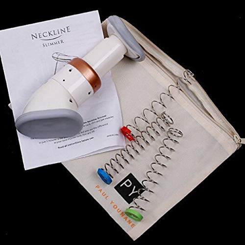 MXECO Masajeador de mentón Cuello Esbelto Escote Ejercitador Reducir Doble fino Eliminación de arrugas Masajeador Herramienta de estiramiento facial