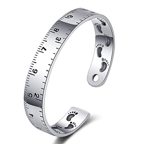 MXMYFZ Pulsera Abierta para Mujer Retro de Plata tailandesa Ajustable Diseño Abierto Pulsera Escala Diseño de Tobillo Pulsera Abierta Accesorios Unisex