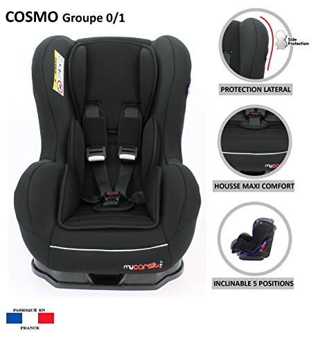 MyCarSit Nania - Asiento de coche para niños, 0 a 18 kg, diseño de jirafa