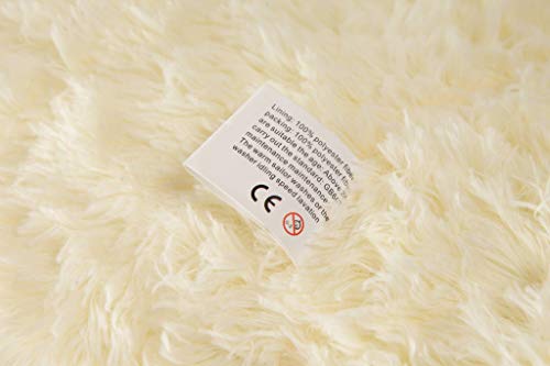 MyTeddyWorld Oso Gigante de Peluche Martin 120-180 cm - Blanco 160 cm Enorme Grande Peluches Suaves Muñecas Peluches Peluches Niños Niños Adultos Novia Regalo de cumpleaños de Navidad