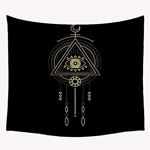 N / A Mandala Tapiz Tapiz Tapiz Bohemio Tiro Estera de Yoga decoración del Dormitorio del hogar Revestimiento de Pared Mandala Alfombra Bohemia Tela de Fondo A6 130x150cm