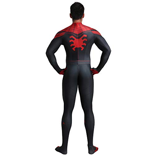 N/A Disfraz de Dark Evil Spiderman - Zentai para Hombres, Mujeres, niños, Unisex - Disfraces Navidad Halloween (s)