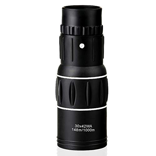 Nadalan Telescopio monocular de 30 × 42 de alta potencia de alta definición de visión nocturna Amplio alcance monocular para observación de aves / senderismo / de exterior / de vigilancia