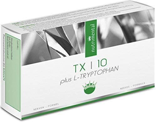 NADH TX10-20 mg - Ginseng - L-Tryptophan - Taurine - 45 pastillas para chupar - Hecho en Alemania