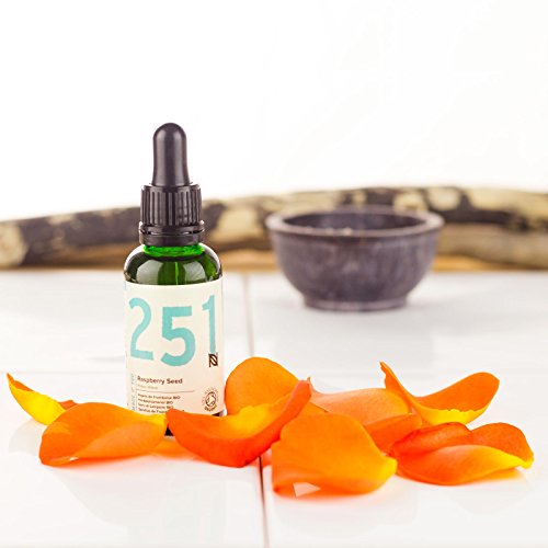 Naissance Aceite Vegetal de Semillas de Frambuesa BIO 30ml - Puro y natural, certificado ecológico, prensado en frío, vegano, sin hexano, no OGM – Ideal para el cuidado de la piel.