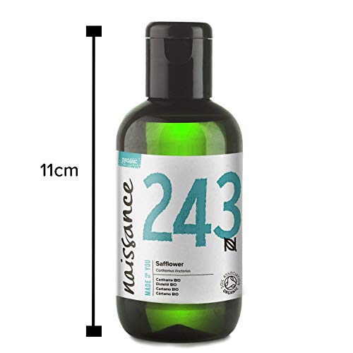 Naissance Cártamo BIO - Aceite Vegetal Prensado en Frío 100% Puro - Certificado Ecológico- 100ml