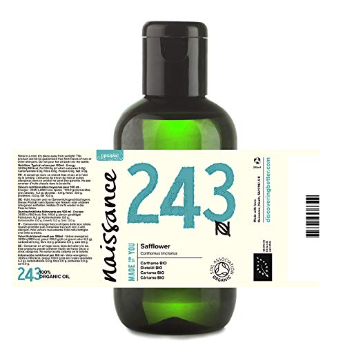 Naissance Cártamo BIO - Aceite Vegetal Prensado en Frío 100% Puro - Certificado Ecológico- 100ml