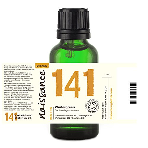 Naissance Gaulteria BIO - Aceite Esencial 100% Puro - Certificado Ecológico - 30ml