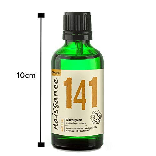 Naissance Gaulteria BIO - Aceite Esencial 100% Puro - Certificado Ecológico - 50ml