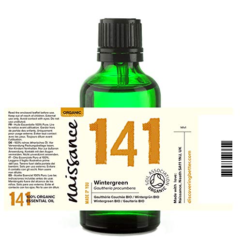 Naissance Gaulteria BIO - Aceite Esencial 100% Puro - Certificado Ecológico - 50ml