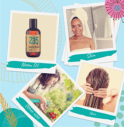 Naissance Neem Virgen - Aceite Vegetal Prensado en Frío 100% Puro - 100ml