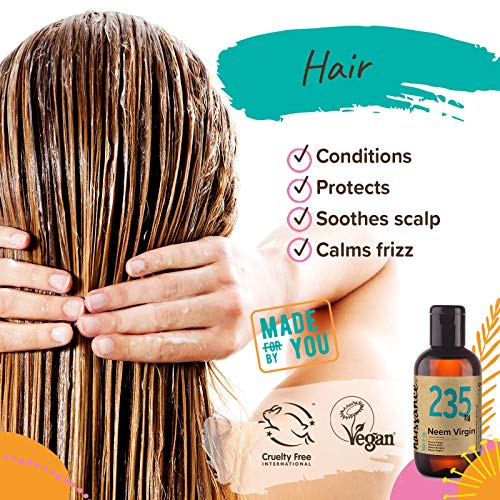 Naissance Neem Virgen - Aceite Vegetal Prensado en Frío 100% Puro - 100ml