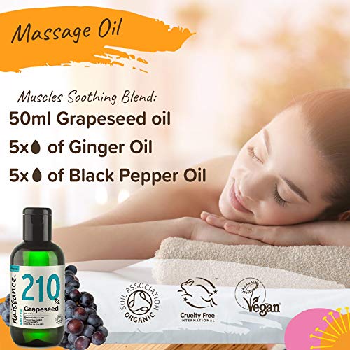 Naissance Semillas de Uva BIO - Aceite Vegetal Prensado en Frío 100% Puro - Certificado Ecológico - 100ml