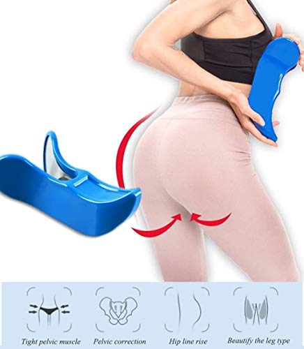 Nalgas Hermosas Entrenador, los músculos del Suelo pélvico formación tensión Ajustable Entrenador recuperación Postparto Súper Kegel Las Nalgas de Fitness (Color : Pink)