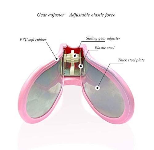Nalgas Hermosas Entrenador, los músculos del Suelo pélvico formación tensión Ajustable Entrenador recuperación Postparto Súper Kegel Las Nalgas de Fitness (Color : Pink)