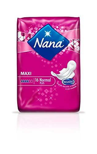 Nana - Set de compresas Maxi Normal - Lote de 4