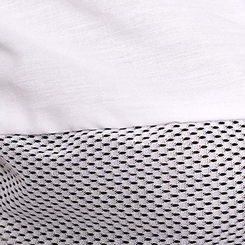 Nanxson 3 piezas gorro de chef para cocina, gorro de chef, servicio de alimentos, redes para el cabello para mujeres CF9062 (White HalfMesh*3)