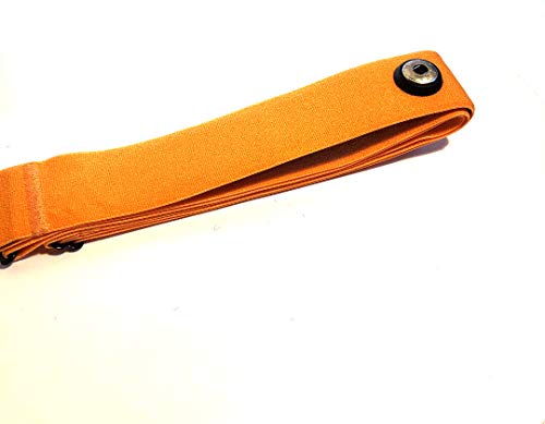 Naranja Soft strap – Cinturón de recambio para Polar – Tallas M – XXL – adecuado para H1, H2, H3, H6, H7, H10