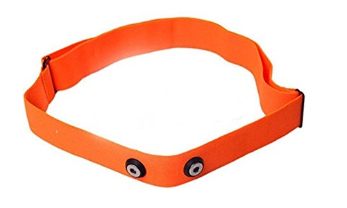Naranja Soft strap – Cinturón de recambio para Polar – Tallas M – XXL – adecuado para H1, H2, H3, H6, H7, H10