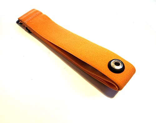 Naranja Soft strap – Cinturón de recambio para Polar – Tallas M – XXL – adecuado para H1, H2, H3, H6, H7, H10