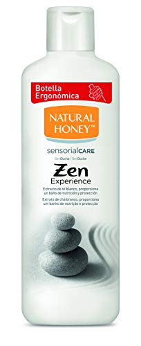 Natural Honey Zen Experience - Jabon suave para manos y cuerpo, lava y desinfecta las manos, pack 4 x 650 ml (2600 ml Total)