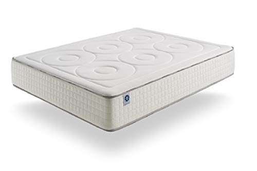 Naturalex | Memory S | Colchón 140x200 Cm Gama Premium | Máximo Confort Sistema AirPlus Multicapas | Doble Cara Viscoelástica | Firmeza Ideal | Hipoalergénico | Plus Zonas de Confort | Reversible