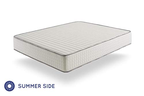 Naturalex | Memory S | Colchón 90x190 Cm Top Gama 30 Cm | Multicapas AirPlus Confort 7 Zonas Ajustables | Cara Doble Viscoelástica | Plus Firmeza | Núcleo Thermosoft Primera Calidad | Ergonómico