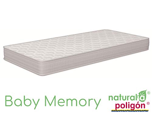 Naturalia - Colchón de cuna Baby Memory 130x80 cm