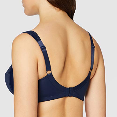 Naturana 5264 Sujetador sin Aros, Azul (Dark Blue 251), 135F (Talla del Fabricante: 52F) para Mujer