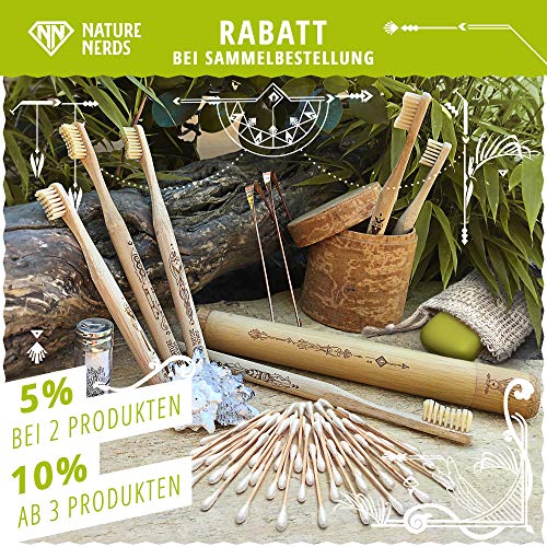 Nature Nerds - 3 limpiadores de lengua de cobre, estuche 100% reciclado, Jihwa Prakshalana - Un ritual de desintoxicación ayurvédica con el raspador de lengua