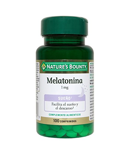 Nature's Bounty Melatonina 1 mg Complemento Alimenticio - 100 Tabletas