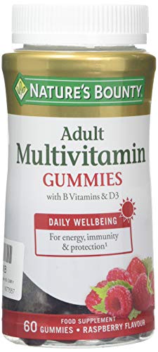 Nature's Bounty Multivitamínico Adultos Gummies con Vitaminas B y D3-212 gr