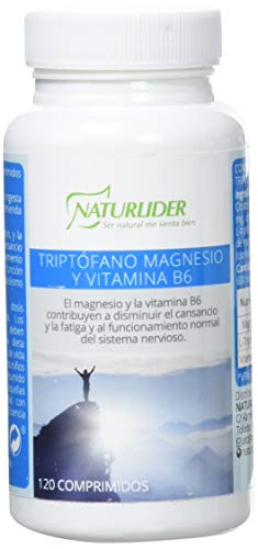 Naturlider Triptofano Magnesio Vitamina B6 120 Unidades 72 g