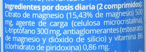 Naturlider Triptofano Magnesio Vitamina B6 120 Unidades 72 g