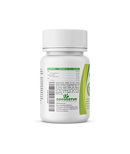 NATURLOE FORTE, regularidad intestinal con Aloe vera, Cáscara sagrada y Sen, ayuda a una buena digestión y a perder peso de manera natural, estómago deshinchado. NOVONATUR