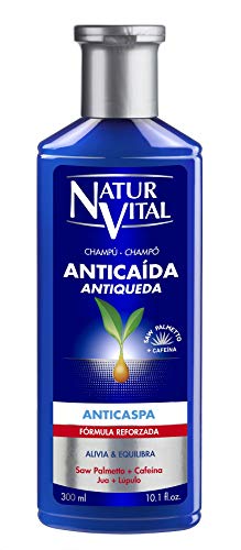 NaturVital Champú Anticaída y Anticaspa - 300 ml