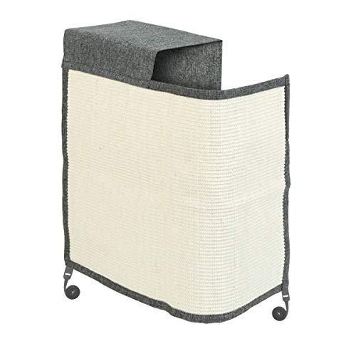 Navaris rascador para Gatos - Protector para Esquina de sofá o sillón - Afilador de uñas de sisal para Mascotas - para el Lado Derecho del Mueble