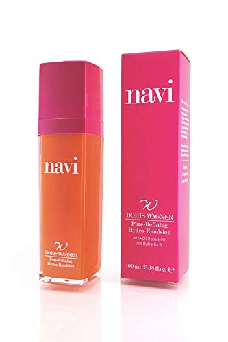 NAVI Serum Facial Refinador de Poros / Suero con Aceite de Ricino & Vitamina A / Hidratante, 100 ml