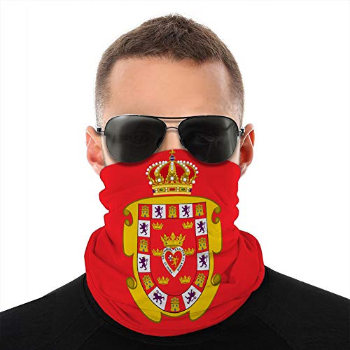 ncnhdnh Shields Unisex Resistente al Viento Transpirable Lavable Reutilizable Elastic Force Shields Cubren la Bandera de Murcia en españa Protector bucal