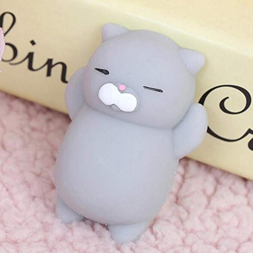 N/E Beau Dessin animé Chat Squishy jouet Anti-Stress Doux Mini Animal Presser jouet décompression guérison jouet Grand Cadeau